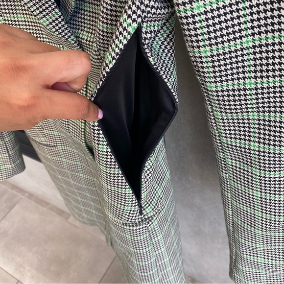 NWT Zara Plaid Blazer Dress. Size S - Picture 7 of 11